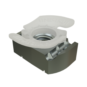 thumbnail image 2 of 1/2-13 X 1-1/4 Square Nuts For Unistrut Channel – #4843 P1960, Steel Zinc Plated 2 of 5