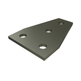 P1358 - 4 Hole, Flat Plate Fitting