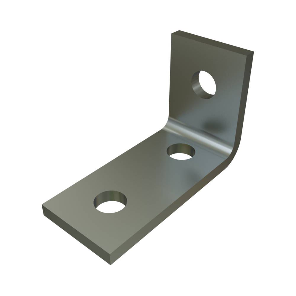 P1458 Unistrut P1458 - 3 Hole, 90° Fitting