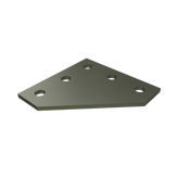 P1873 - 5 Hole, Flat Plate Fitting