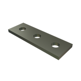 P1925 - 3 Hole, Flat Plate Fitting