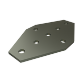 P1950 - 7 Hole, Flat Plate Fitting