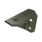 Unistrut P2484 - 7 Hole, 90° Gusseted Fitting