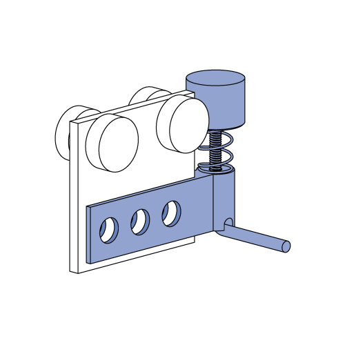 Unistrut P1837 Removable Trolley Braking Assembly