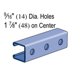 Unistrut P1000HS - 1-5/8
