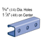 Unistrut P1000HS - 1-5/8