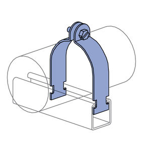P1126A - 8" Pipe and Rigid Steel Conduit Clamp (1-5/8" Series)