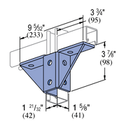 Unistrut P2348 - Wing Shape Fitting