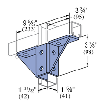 Unistrut P2348 - Wing Shape Fitting