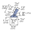 Unistrut P2815 - Adjustable Brace Fitting