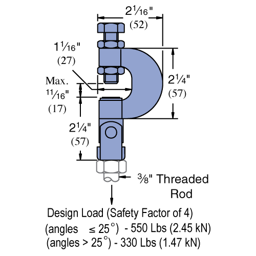 Unistrut P2897 - Beam Clamp