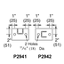 Unistrut P2941 & P2942 - Post Base (1-5/8
