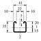 Unistrut P3000 - 1-5/8