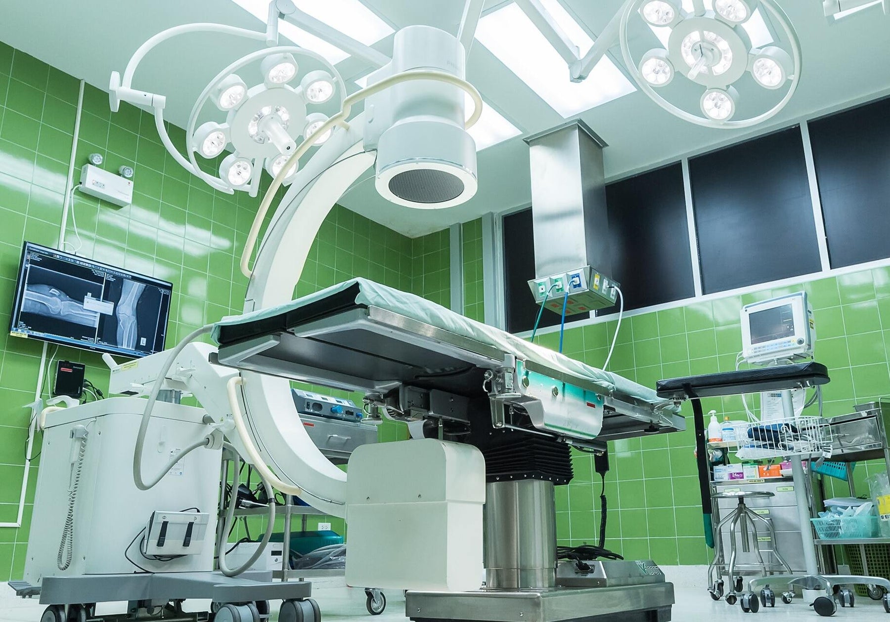 MEDICAL EQUIPMENT SUPPORT STRUCTURES