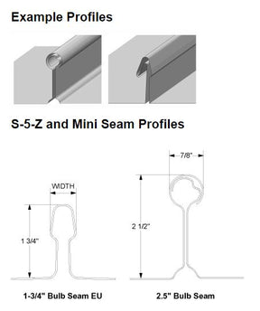 S-5! S-5-Z Mini Attachment Clamps for Zip-Rib®, Kalzip®, and Bulb Seam Metal Roofs